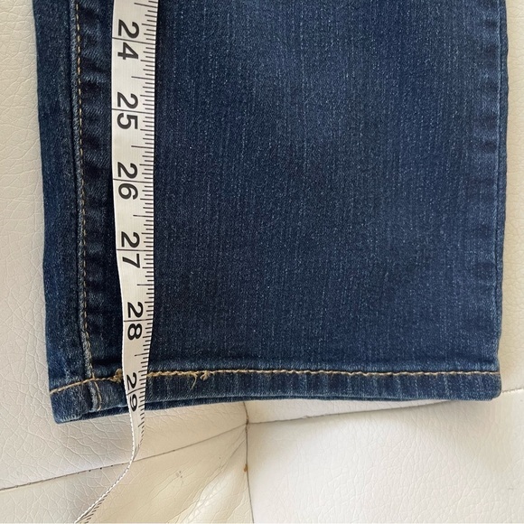 NWT Signature By Levis Gold Women's Size 20 short Mid Rise Straight Cotton Blend - Picture 9 of 10